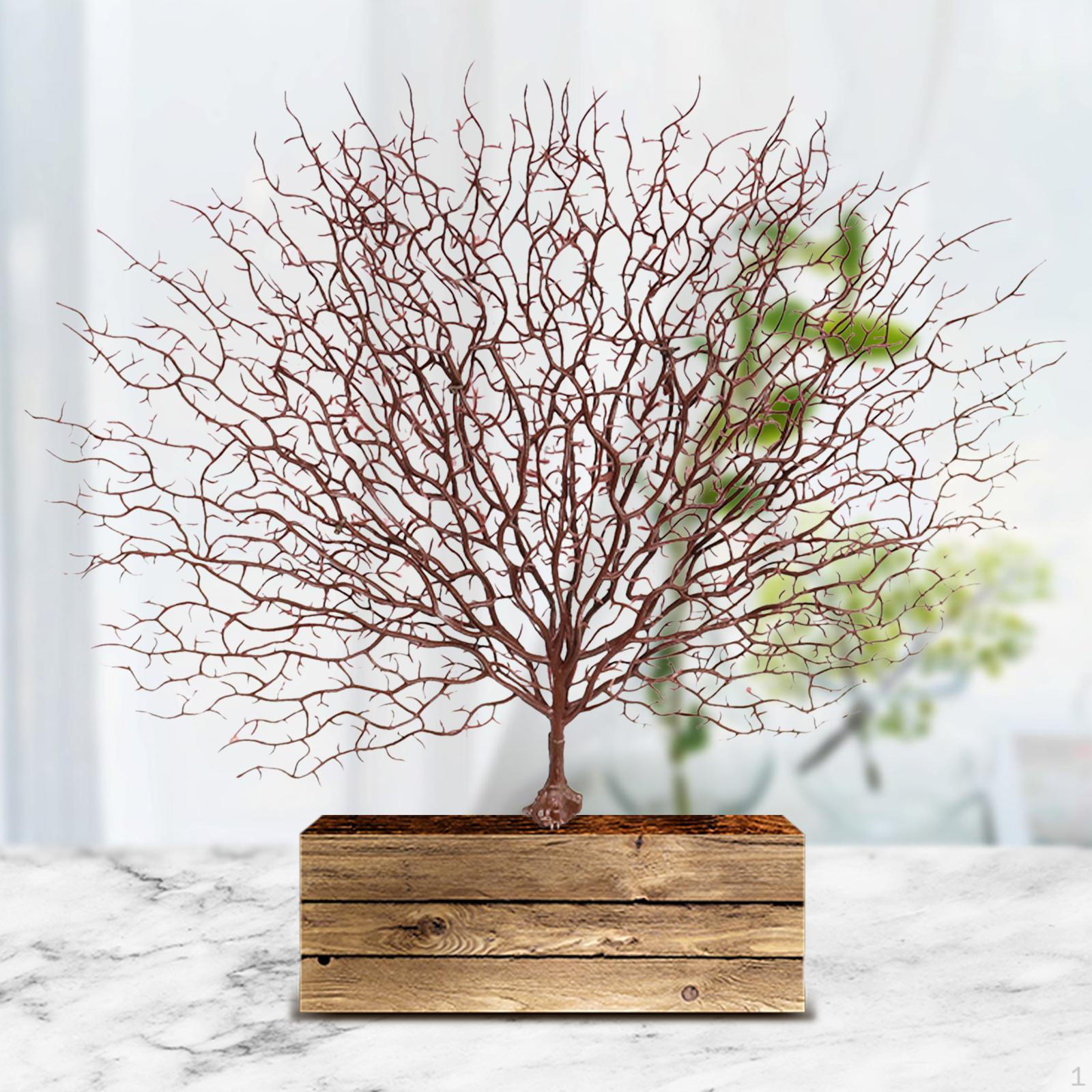 

Branches Flowers Decorative Smulation Plants Plastic Twigs for Wedding Restaurant Yard Table Coffee(no base)