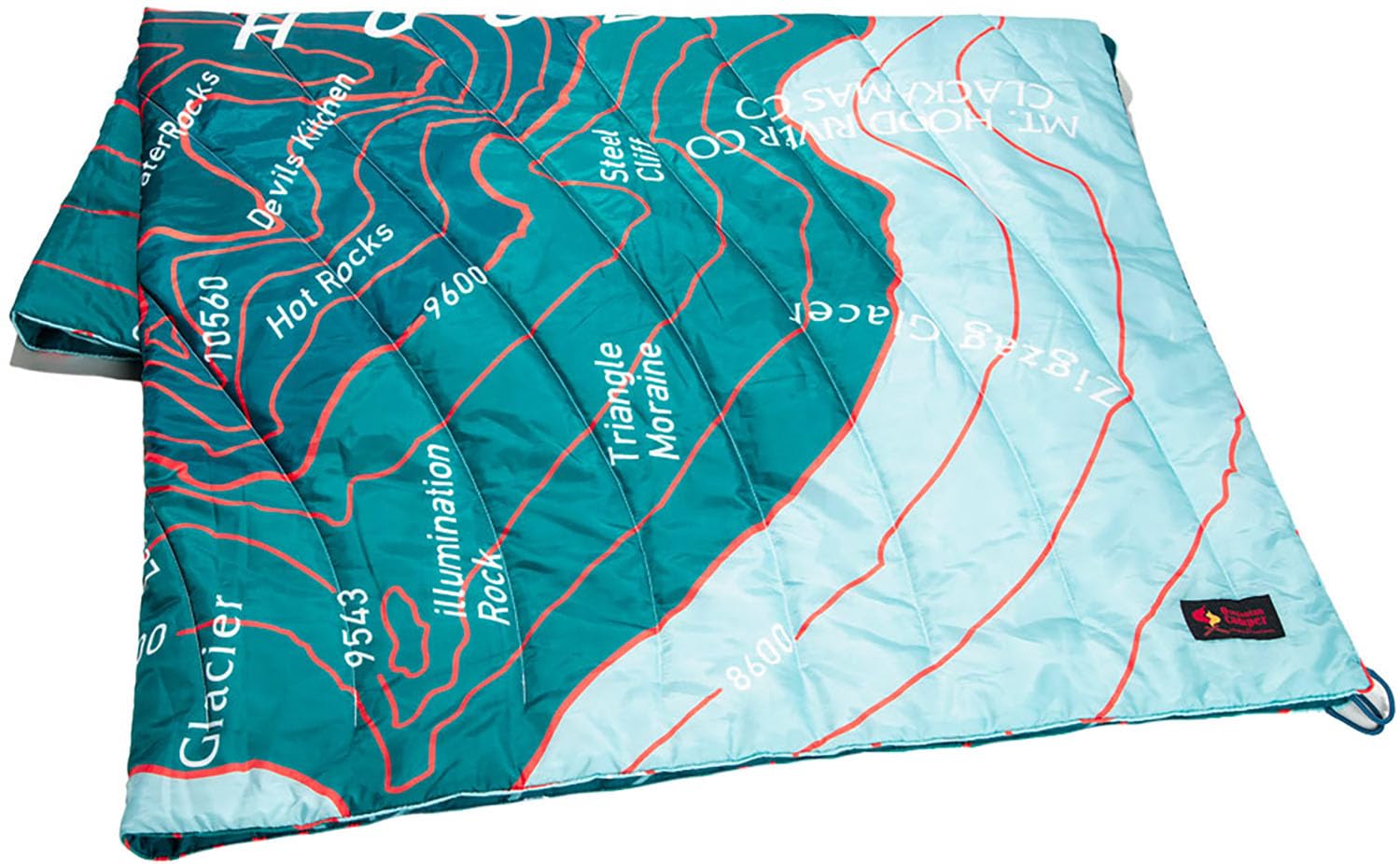 Походное одеяло Oregonian Camper Topoteal Padding Blanket OCA2223TT