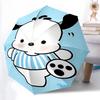 1pc Puppy Dog Automatic Opening/Closing Umbrella with Portable Tri-Fold Design, 8-Bone Iron Frame, Outdoor, Gift for Fans, Travelers, Daily Use, Perfe