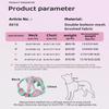Summer Dog Harness Leash Set for Small Dogs - Colorful No-Pull Escape Proof Pet Vest Breathable Adjustable Outdoor Walking Gear