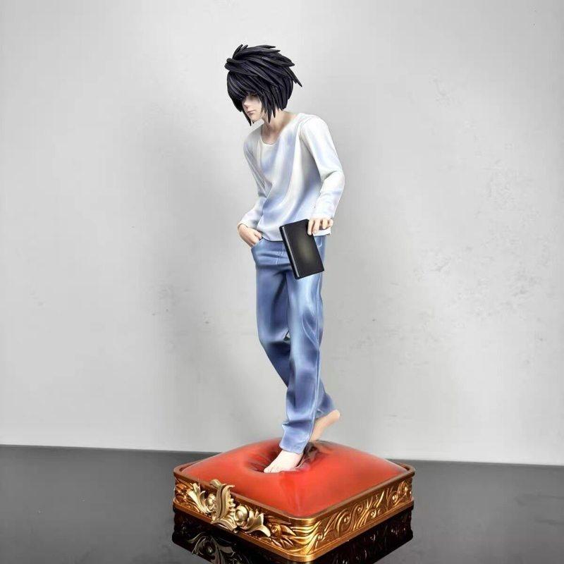 Anime Death Note L Lawliet Action Figure Pvc Figurine Statue Collection Model Desk Decoration Birthday Gift For Adult Collectors