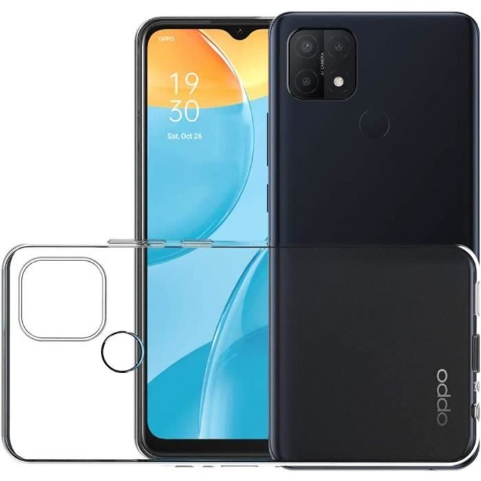 Coque de téléphone - Phonillico® - Oppo A15 - Silicone Gel TPU - Ultra Slim - Transparent