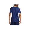 Nike Embroidered Logo Print Straight Fit Short Sleeve Soccer Shirt Men Tops Dark-Blue FJ1260-492