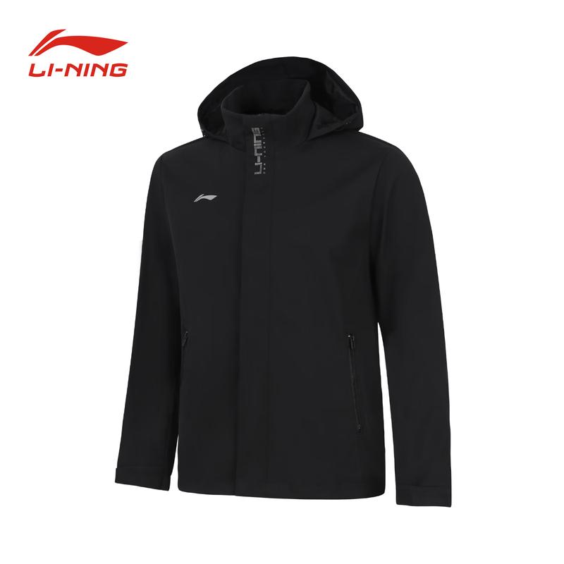 Li-Ning Unisex Water-Repellent Hooded Windbreaker Jacket