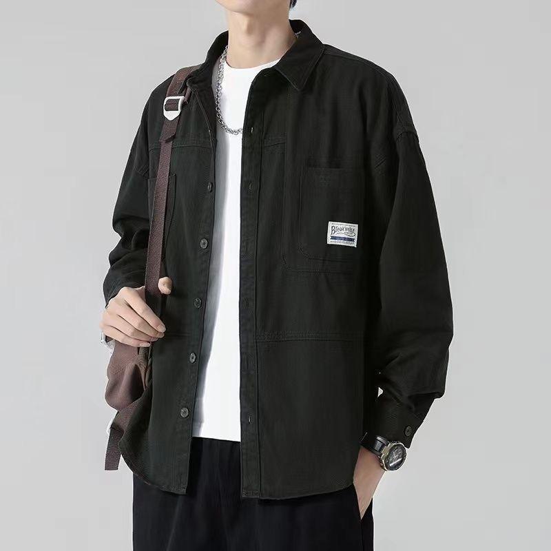 Cotton New Workwear Shirt for Men In Spring and Autumn Styles