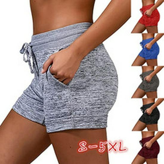 Damen High-Waist Schnelltrocknende Yoga Shorts & Leggings für Sport und Bodybuilding