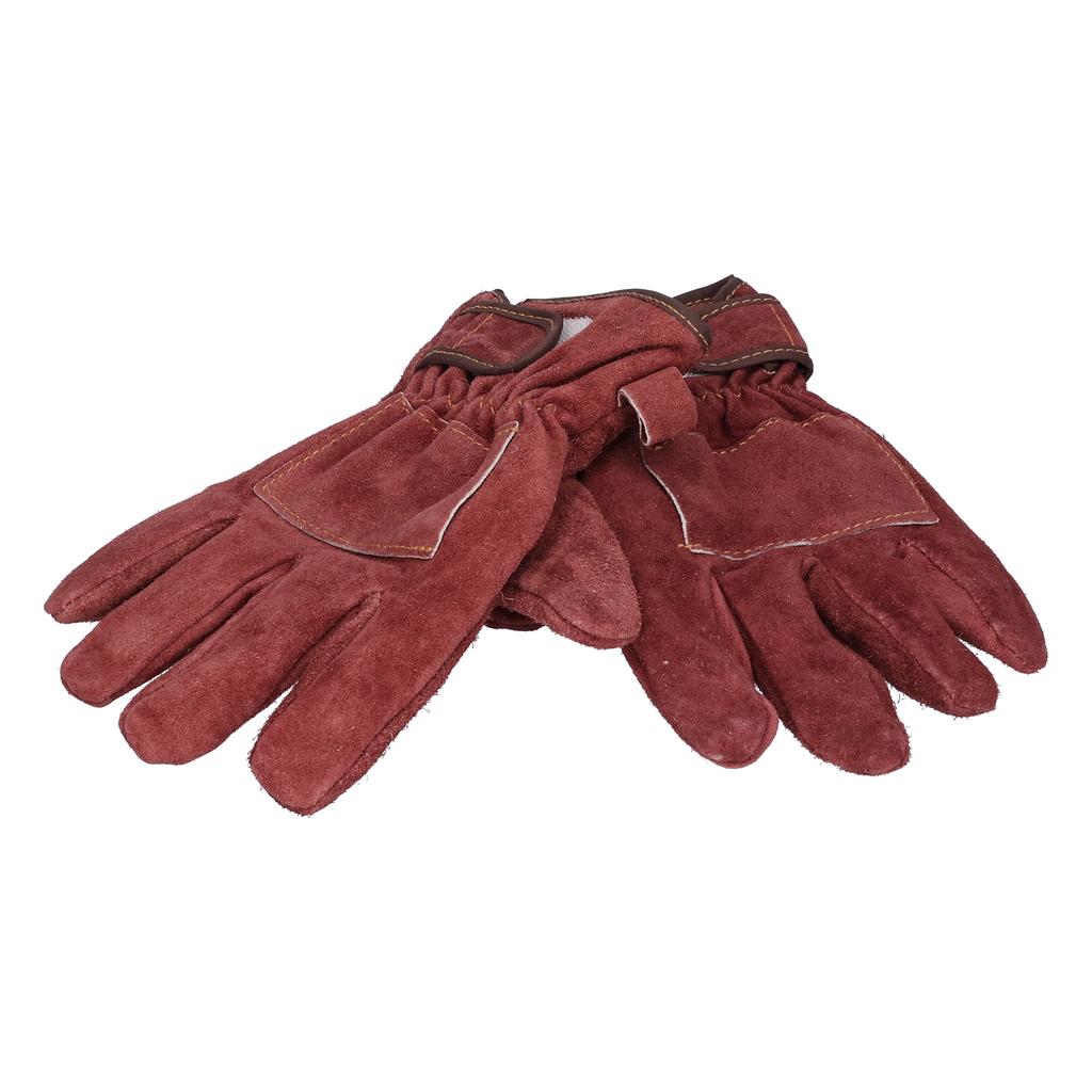 Gants Anti-Brûlure Haute Température et Résistants Gants Protecteurs pour Camping Barbecue(Jaune )