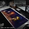Little-nightmare Mauspads Schreibtisch-Mauspad Niedliches HD-Schreibtischpad Erweitertes Gaming-Tastaturmatte Groß 100x50cm XXL Gamer-Mauspad