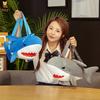 Shark Tiger Head Shoulder Bag  Cute Plush Backpack For Kids Soft Toy Animal