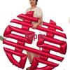 Wedding Double Happiness Balloons: Heart-Shaped Love Decors for Bride's Room & Engagement Scene.
