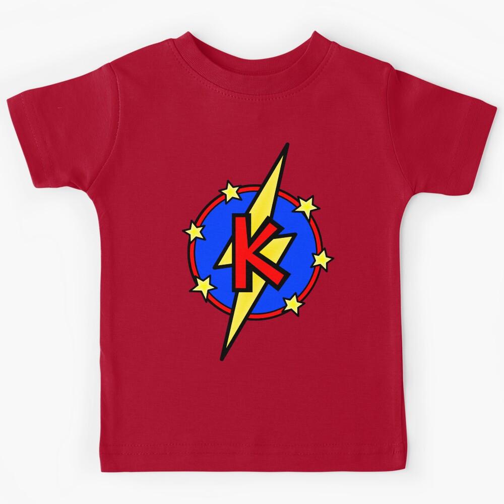 Super Letter K - Superhero Kids T-Shirt 170