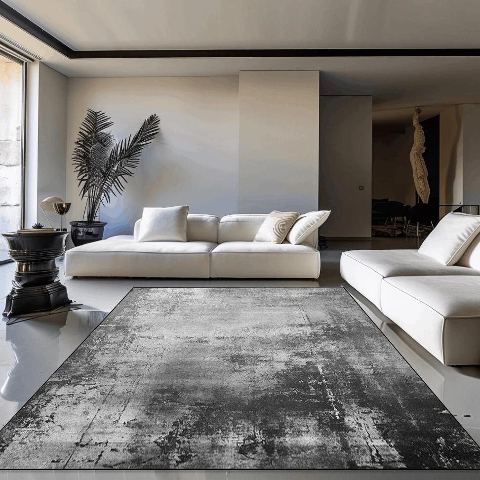 Modern Home Decoration Carpet Abstract Luxury Living Room Carpets Sofa Chair Area Rug Anti-slip Bedroom Decor Bedside Floor Mat