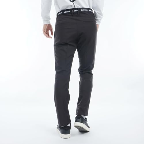 Admiral Golf Herren 4-Wege Tapered Hose, ADMA477, Schwarz