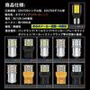 12V-24V Car S25 Double Bulb White BAY15D P21/5W LED Bulb Universal Ultra High Brightness 54 SMD Tail Light/Brake Light 6000-6500K (Set of 2, Whit