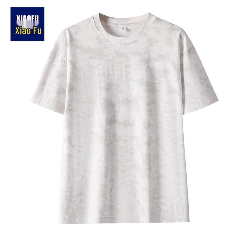Men s American Tie-Dye Distressed Short-Sleeve T-Shirt XL