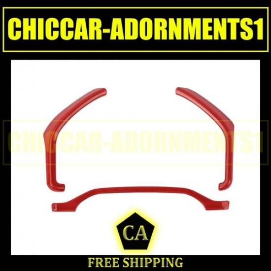 Car Interior Red Dashboard Meter Cover Trim Frame For Ford F150 F250 F350 2015+