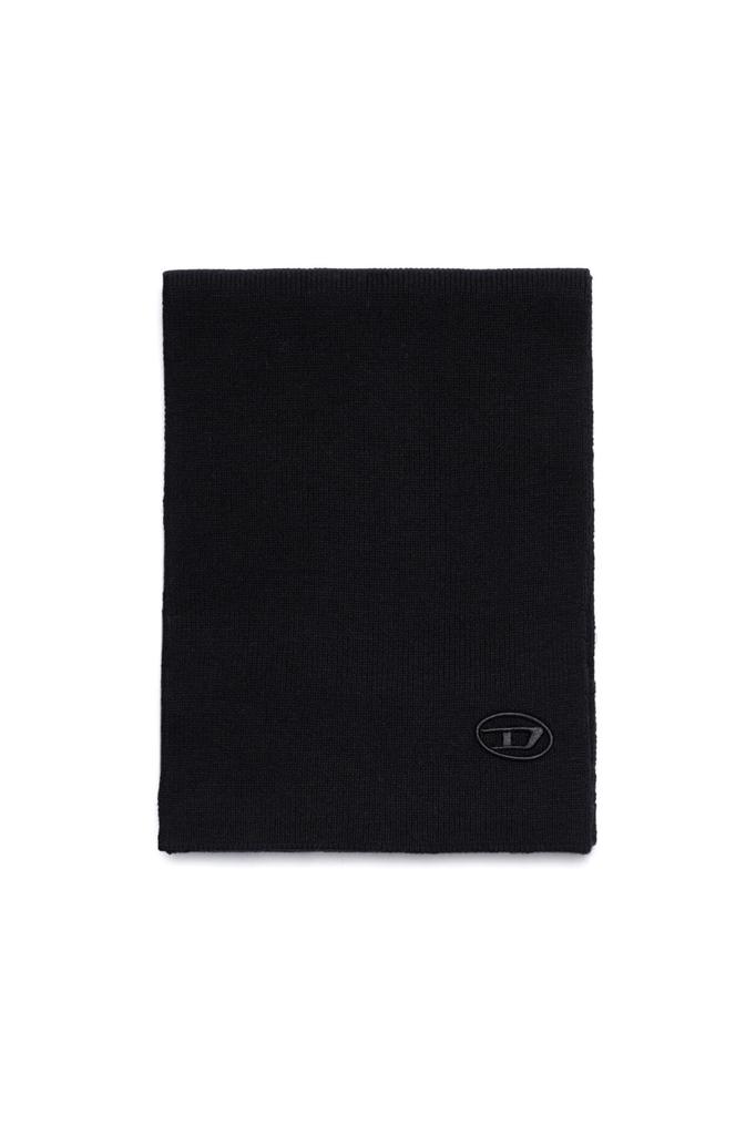 DIESEL Scarf Half Cardigan Stitch SCARF A051650DAOB UNI Black 9XX (Diesel) Men's K-CODER (Free Size)