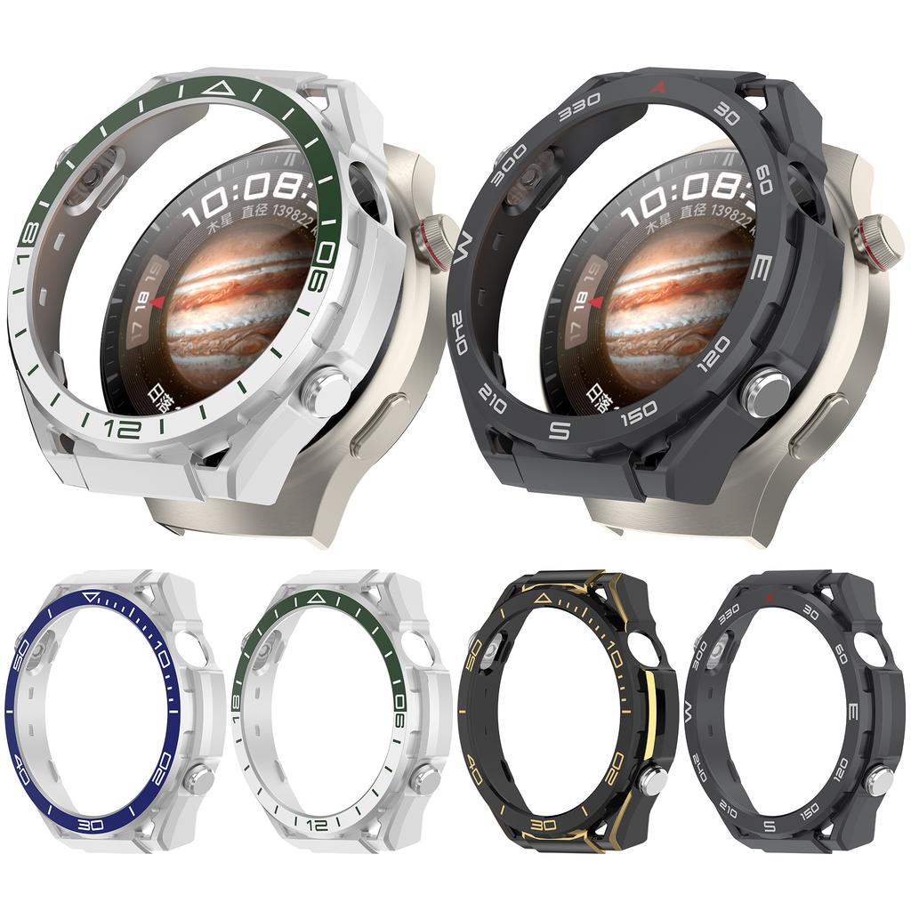 Pro Huawei Watch 4 Pro Ochranné pouzdro Špičkový PC rámeček hodinek proti pádu