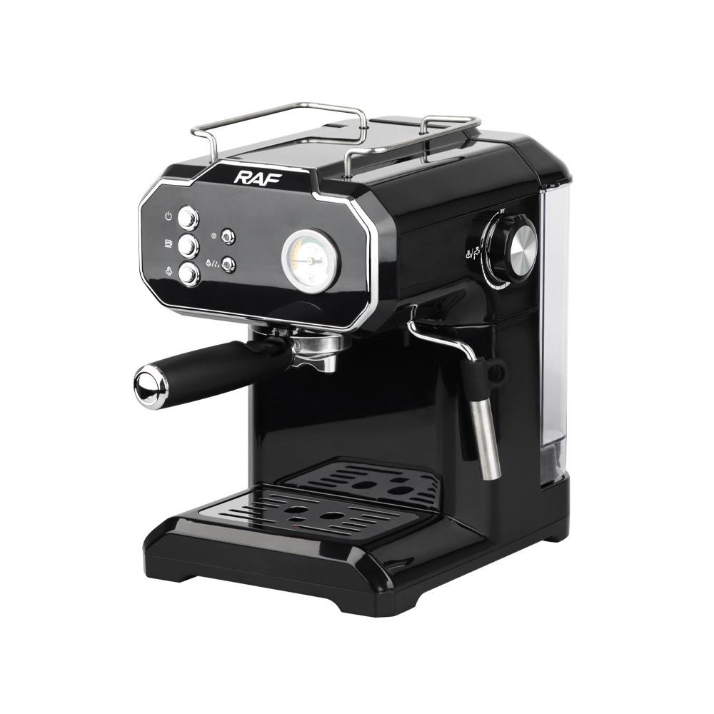 European/Australian Standard Semi-Automatic Coffee Machine with High-Pressure Extraction and Steam Milk Frothing