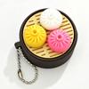 Bun Keyboard Push Button Sensory Spinning Top Fidget Clicker Keychain  Party Favor Gift