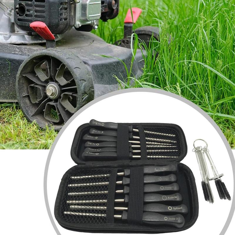 Vergasereinstellwerkzeug Effektives Vergaserschraubendreher-Set Wartung Motorsense Ersatzteile Enthält Reinigung