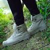 Jarní Nové Pánské Boty High-Top Ležérní Plátěné Boty Pánské Outdoorové Sportovní Boty Trendy Boty