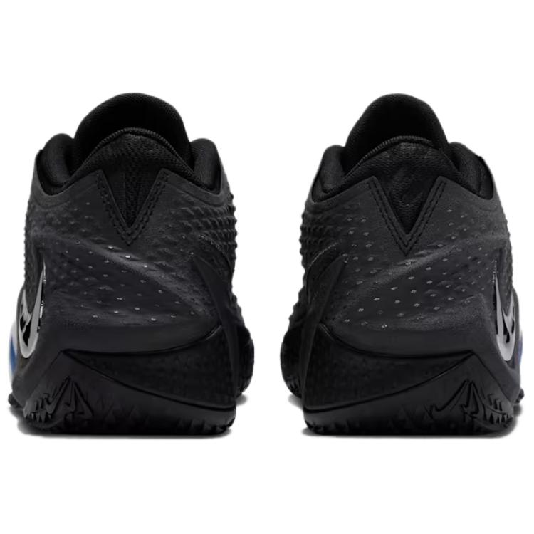 Nike Ja Morant 4th Generation Basketball Shoes Unisex Low Top Black/Gold Silver/Cobalt Blue IM4136-001
