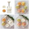 Cartoon Dragon Head Chinese Cake Stamp Traditional Chinese Cake Mold with Cute Cartoon Pattern for Festive Celebraation