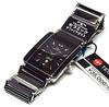 TECHNOS Men's Watch Classic Ceramic Black Dial Genuine Leather Bracelet Set TSM903TB-SET