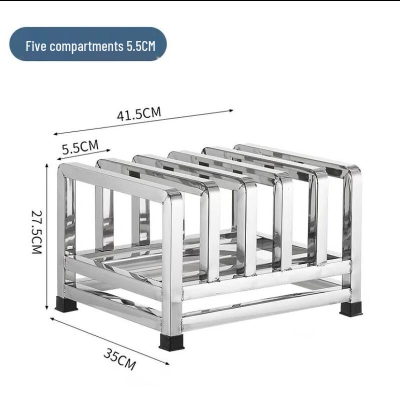 

Thickened Stainless Steel Knife & Cutting Board Holder