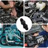 0-Degree AN6 AN8 AN10 AN4 Aluminum Alloy Radiator Oil Cooler Pipe through Wall Extension Joint Straight Nut Connector for Modifi