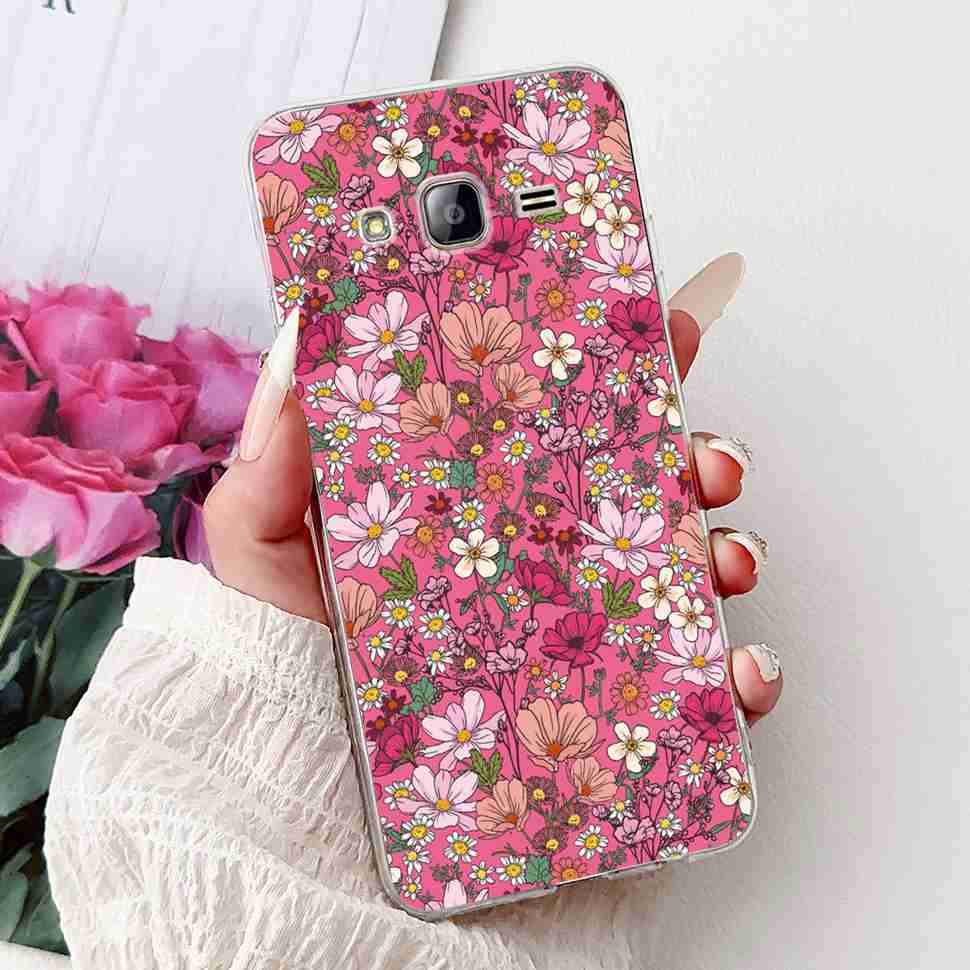 For Samsung Galaxy J5 Case Luxury Painted Cover Soft Slim Phone Case For Samsung J 5 J5 J500Y J500M 2015 Back Cover