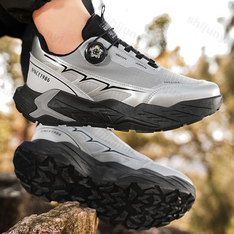 Fashion Men's Shoes 2025 New Spring Breathable Mesh Anti Slip Fashion Work Thick Soled Casual Sports Shoes Comfortable Slip on Sneakers