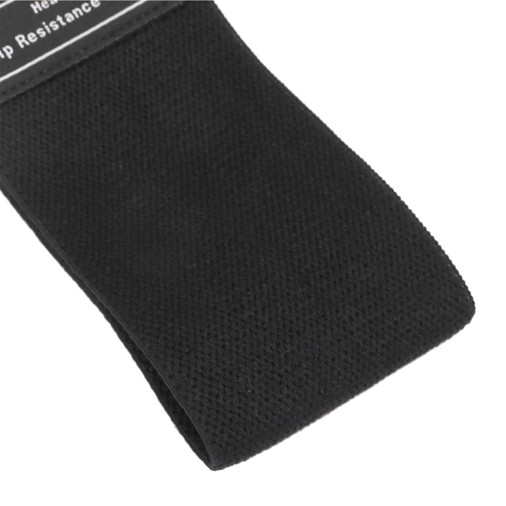 Exercise Resistance Band NonSlip Fitness Elastic Stretching Workout Band Pull Strap Belt(Black )