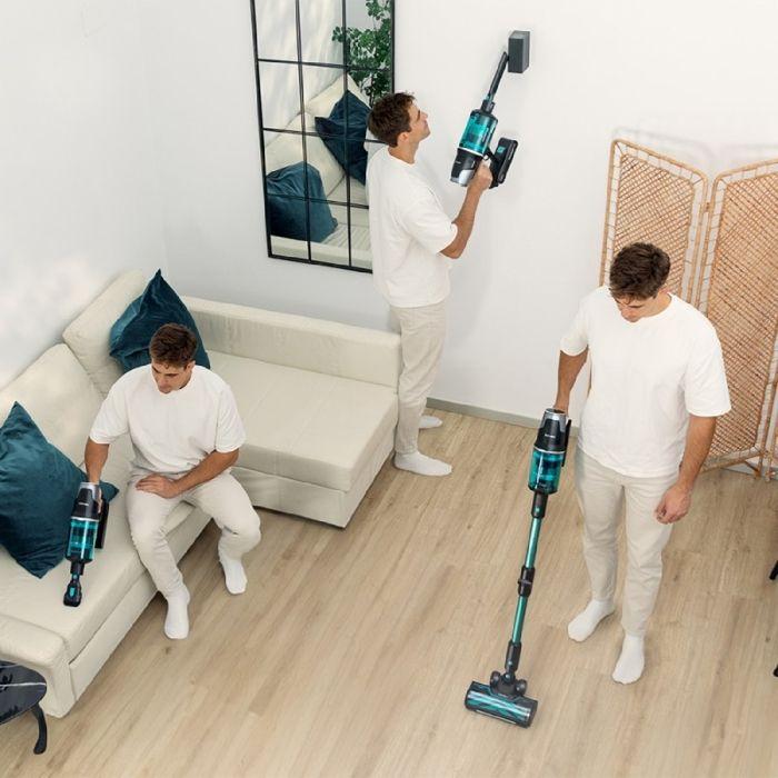 Stick Vacuum Cleaner - CECOTEC - Conga Rockstar 9500 Lunar Pet Flex - 300 AW - 90 Min Autonomy - HairLess Brush