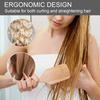 Bamboo Hairbrush Comb Scalp Massage Hair Protective Hair Brush Massage Comb
