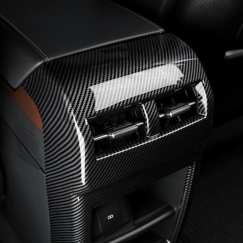 For SSANGYONG TORRES-EVX/ACTYON -2026 Rear Air Conditioner Vent Outlet Cover Anti Kick Panel Trim Car Interior Accessories