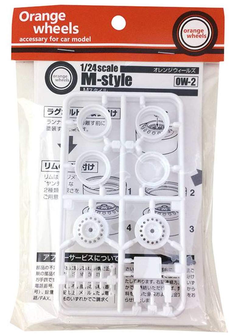 

Asuka Model Оранжевые Колеса M Сталь Пластиковые Детали Модели 1/24 OW-2