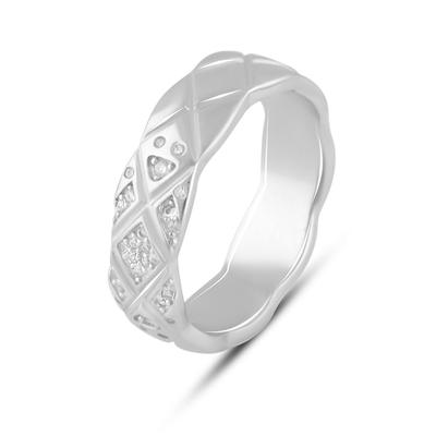 Silver Ring with Cubic Zirkonia (2085300) 4.6 Gr. 925 Samples