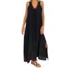 Women's Plus Size Sleeveless Lace Patchwork Spring Dress