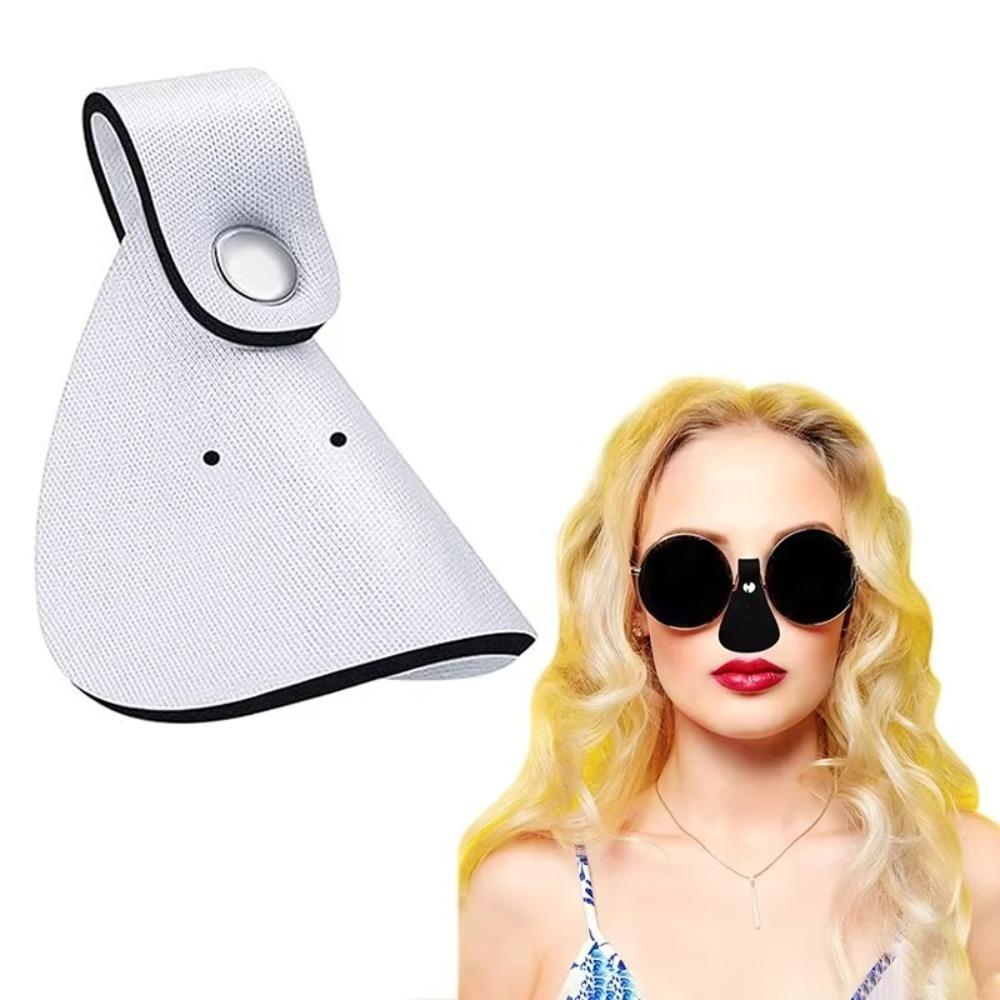 

Portable Anti Sun Nose Sunscreen Sun Protection Skin Care Sun Nose Guard Sunscreen Mask Outdoor білий