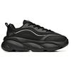 Anta Shock Absorbers Slip Resistant Abrasion Resistant Breathable Low top Chunky Sneakers Women's Black Sneakers 922358894-6