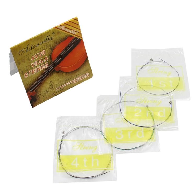 Никелированная струна с шариковым концом, стальная обмотка, часть музыкального инструмента, наборы струн для альта 1