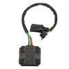 Motorcycle Voltage Regulartor 12V Power Regulator Rectifier 31600‑MS9‑000 Replacement for NTV600 NTV650 Revere