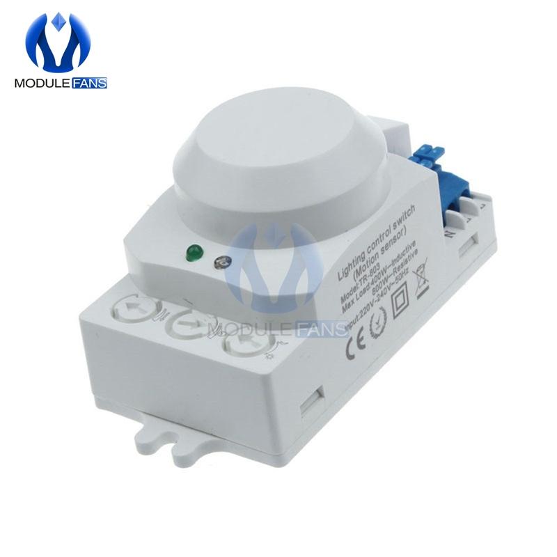 AC 220V 5.8GHz Microwave Movement Motion Detector Sensor Switch For Light Hottest Micro Wave Module
