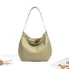 2026 Leather Large-capacity Commuting Underarm Bag All-matching Fashionable Crossbody Simple High-end Shoulder Light Luxury