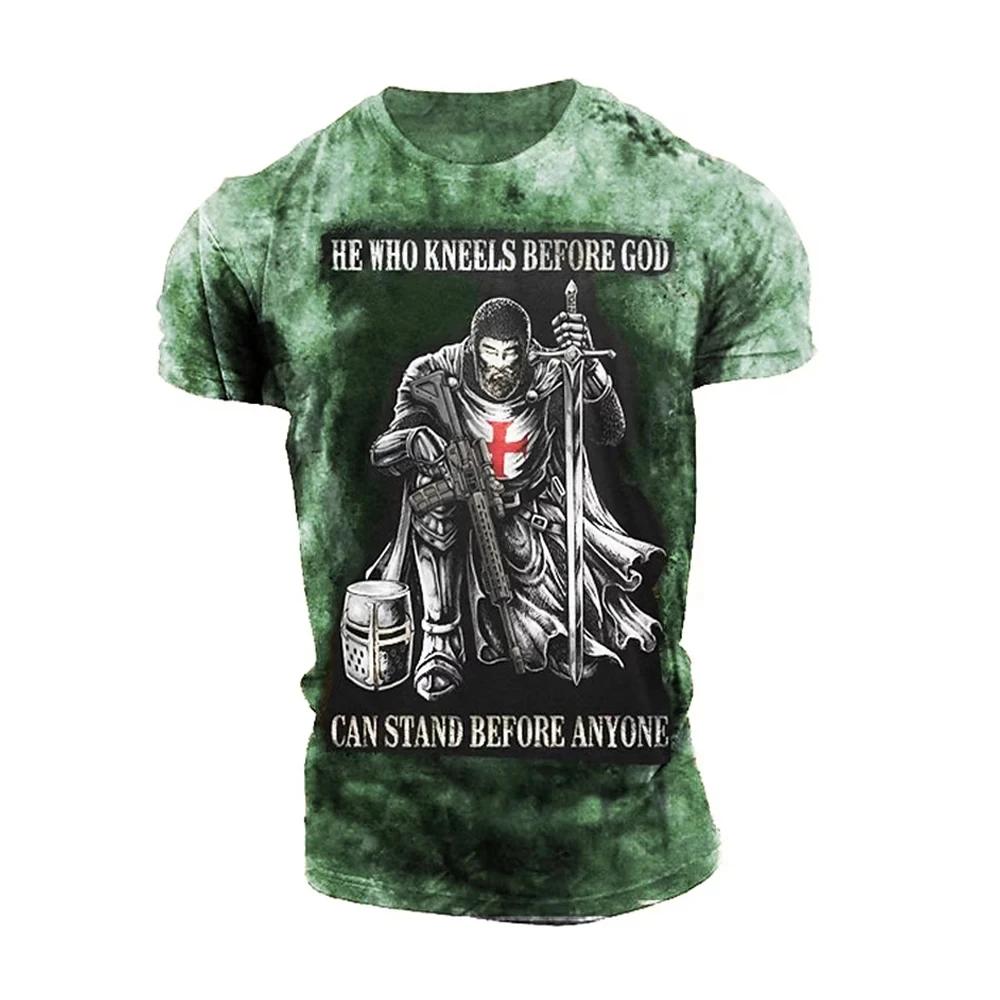 Retro Design Motorcycle Poster 3D Printed Men's T-shirt Summer New Oversized Quick Drying Sports T-Shirts