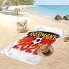 Germany National Football Team Printed Beach Towel Quick Dry Soft TowelPortable Large Rectangular Beach Blanket for Travel Swimming Pool