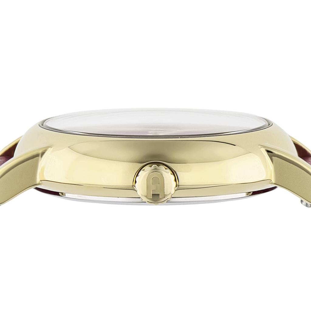 Watch FURLA EASYSHAPE Red Dial Stainless Steel Quartz Watch Jewelry Accessory WW00024017L2 [Furla] 31.5MM Women's [Item]