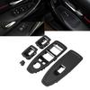Car Switch Button Panel Trim Cover Replacement for 1 3 4 Series F20 F30 F31 2012‑2019Black